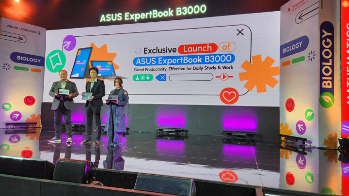 Asus Bawa Laptop Snapdragon Expertbook B3000 ke Dunia Pendidikan