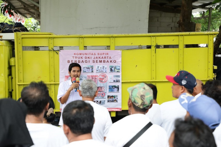 Sopir Truk di Jakarta Yakin Ganjar Bisa Bawa Kesejahteraan