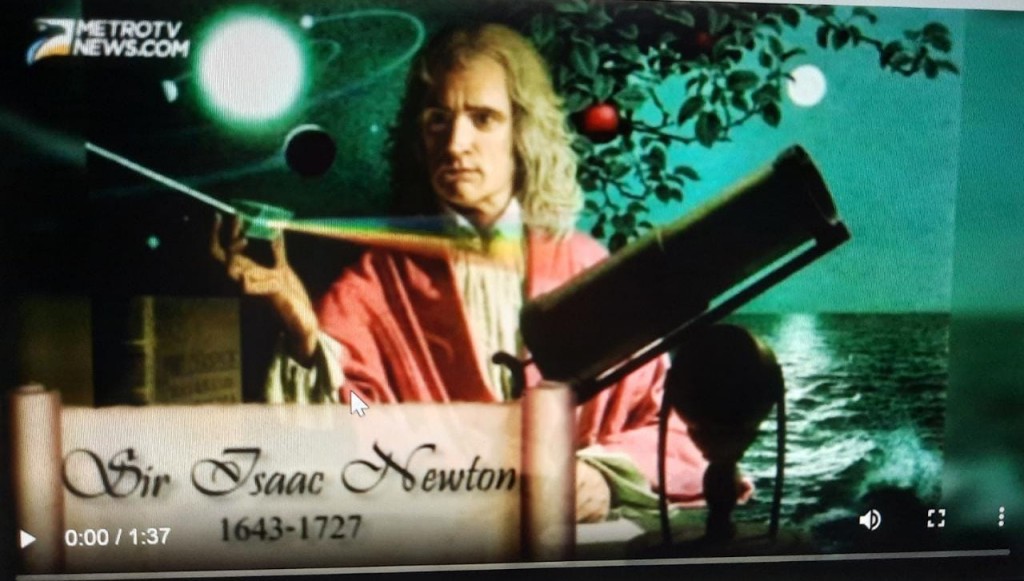 Sir Isaac Newton. DOK Metrotvnews.com
