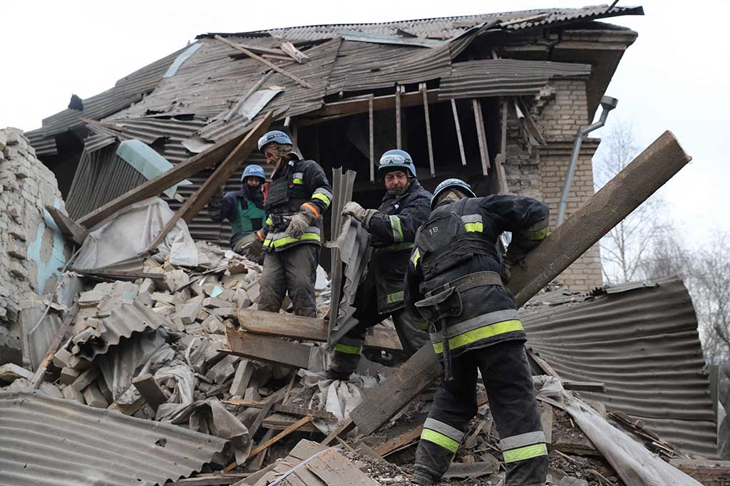 Tragis! Bayi Baru Lahir Tewas dalam Serangan Roket Rusia di RS Bersalin Ukraina