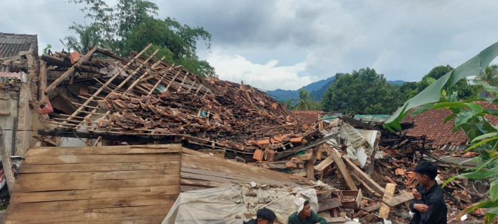Puluhan Rumah di Bogor Rusak Akibat Gempa Cianjur