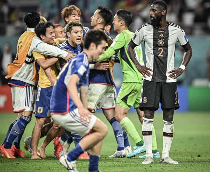 <i>Epic!</i> Begini Momen Pemain Jepang Rayakan Kemenangan di Depan Rudiger