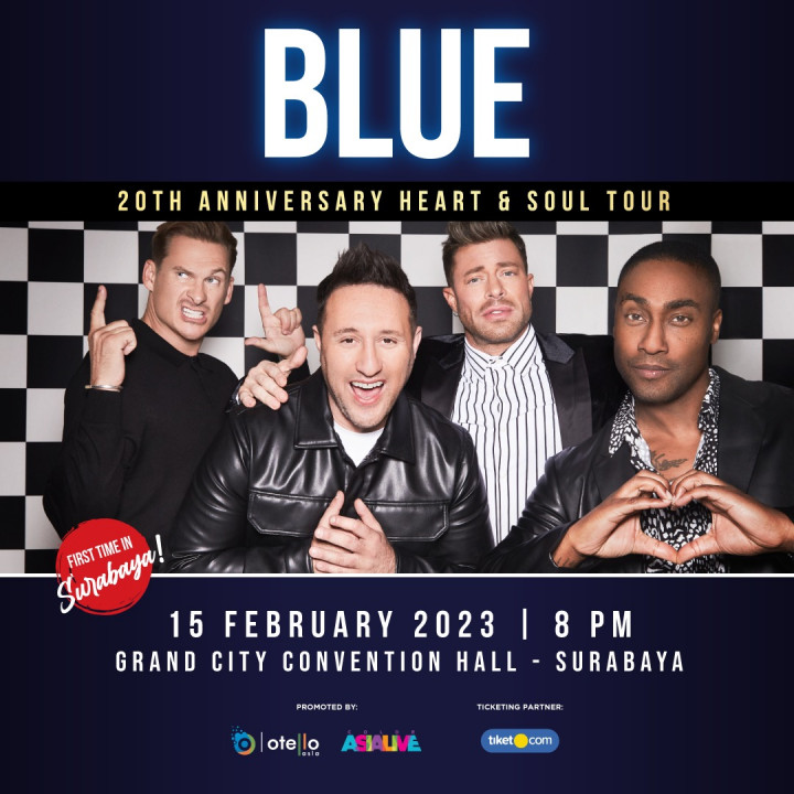 Boyband Blue Akan Hadir di Surabaya