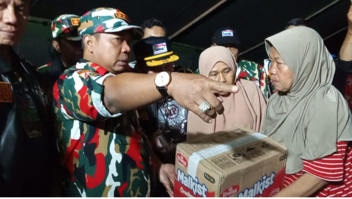 Laskar Merah Putih Salurkan Bantuan dan Relawan Penanganan Gempa Cianjur