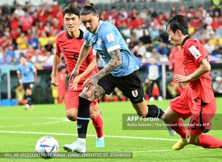 Korea Selatan Imbangi Uruguay