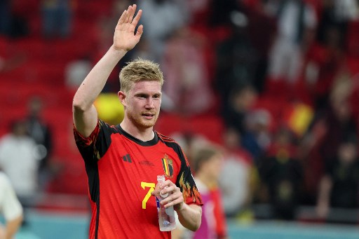 Kevin De Bruyne surprised to be Belgium’s best player against Canada