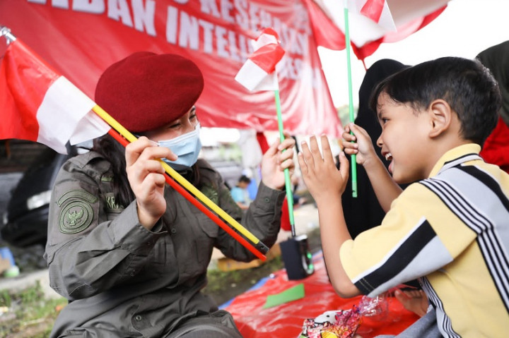 Trauma <i>Healing</i> di Posko Bantuan BIN Buat Anak-Anak Ceria Lagi