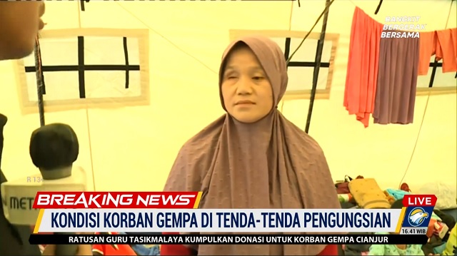 Miris, Pengungsian di Desa Cugeneng Cianjur Hanya Punya 1 MCK