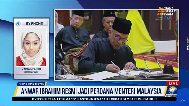 Euforia Pendukung dan Tantangan Anwar Ibrahim Saat Dilantik Jadi Perdana Menteri