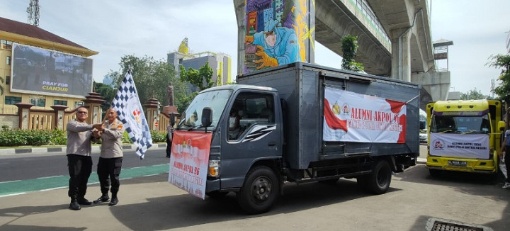 Polri Kirim Bantuan Senilai Rp1,6 Miliar ke Cianjur