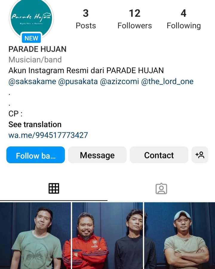 Kabar Gembira! Payung Teduh Kembali Bersatu dengan Nama Parade Hujan