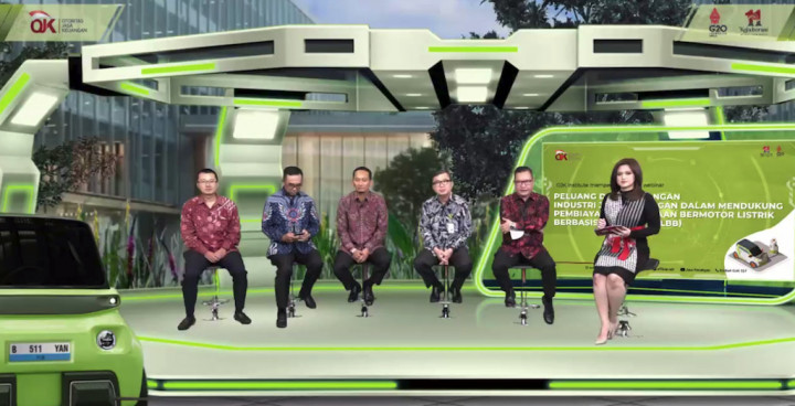 Jadi Narasumber Webminar OJK Institute, KB Bukopin Dukung EBT Kendaraan Bermotor Listrik