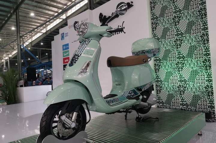 Segera Diluncurkan Vespa LX-125 I-Get Batik Edition, Ini Detailnya