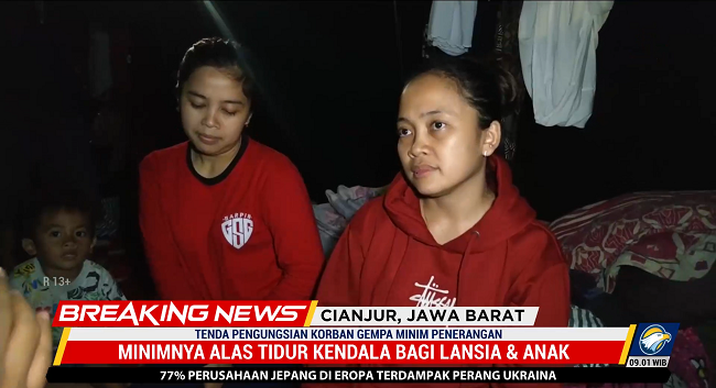 Korban Gempa: Kami Mintanya Penerangan Dulu Baru Buku-buku