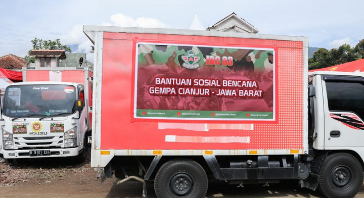 Tim Kemanusiaan BIN Salurkan Bantuan IDC 83 ke Korban Gempa Cianjur