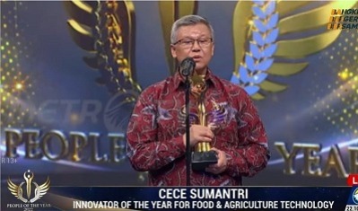 Top! Dua Guru Besar IPB Raih 'Innovator of The Year' Metro TV