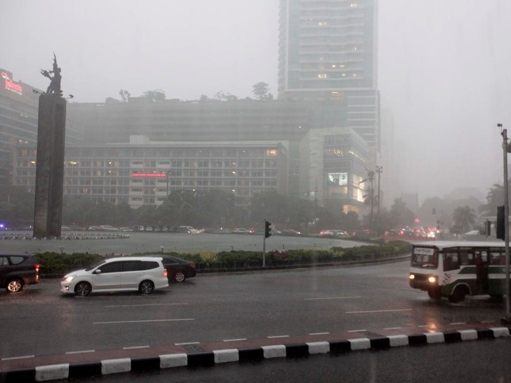 Akhir Pekan, Jakarta Berpotensi Diguyur Hujan