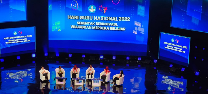 Nadiem Jadi Moderator, Pimpin Dialog Guru dan Maudy Ayunda