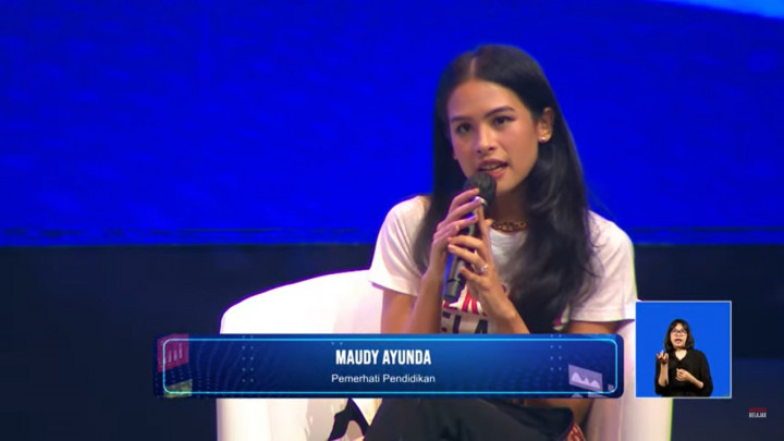 Maudy Ayunda: Sekolah Jadi Rumah Kedua dan Guru Orang Tua Ketiga Bagi Saya