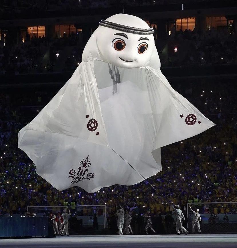 Maskot Piala Dunia 2022 Qatar. Foto: instagram @piala_dunia_qatar
