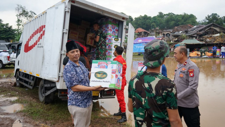 Perusahaan di Kawasan Industri Jababeka Bantu Korban Gempa Cianjur