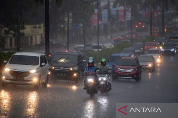 Hujan Lebat Diperkirakan Guyur Sebagian Besar Wilayah Indonesia