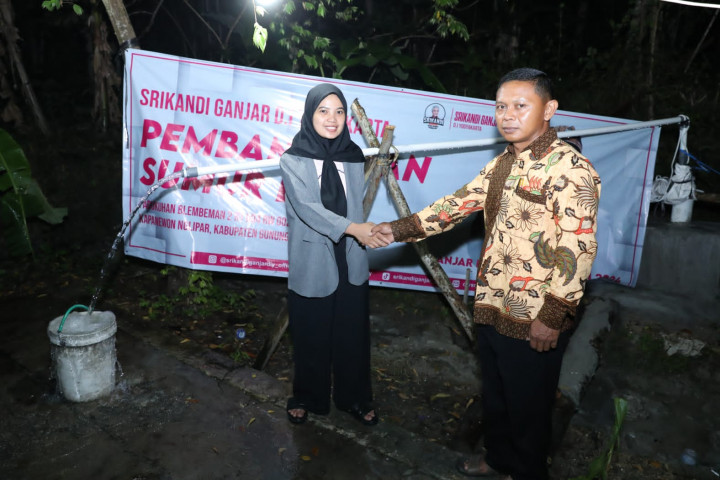 Bantu Persoalan Air, Srikandi DIY Bangun Sumur Bor di Gunungkidul