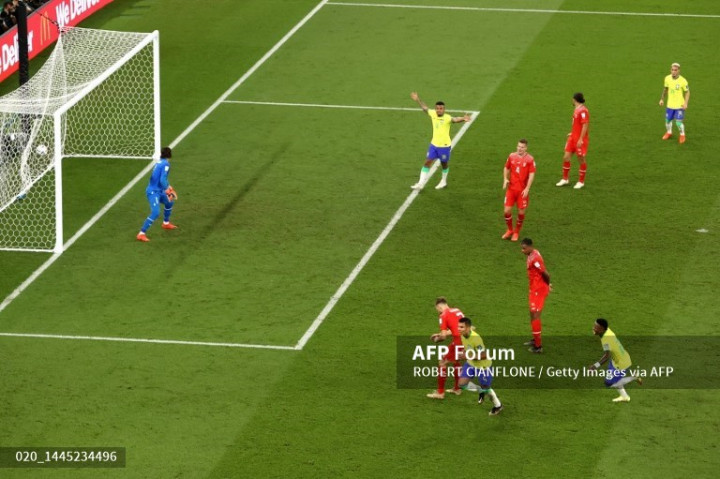 Gol Tunggal Casemiro Bawa Brasil Kalahkan Swiss