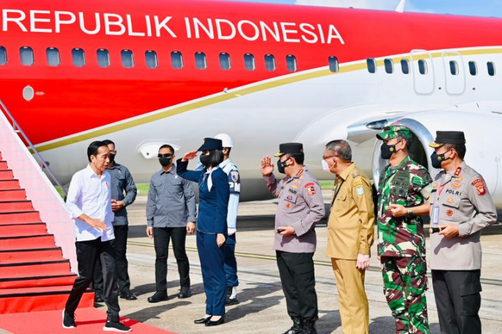 Kunjungan Kerja, Jokowi Terbang ke Pontianak dan Surabaya