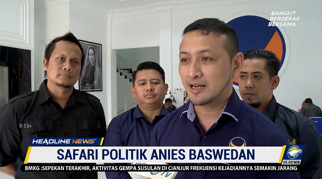 Dpw Nasdem Aceh Bersiap Sambut Safari Politik Anies Baswedan