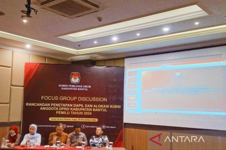 Rancangan Dapil untuk DPRD Pemilu 2024 Dimatangkan