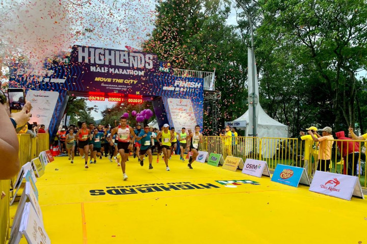 Highlands Half Marathon Dorong Sport Tourism di Sentul