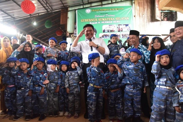 Herman Deru Launching 35 Kampung Quran Juara dan 150 TPA Tahfidz BKPMRI Sumsel
