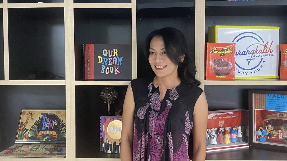 Dee Lestari (Foto: medcom/raja alif)