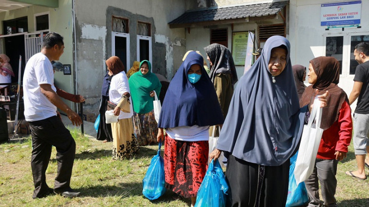 Stabilkan Harga, Bazar Sembako Digelar di Lam Bheu Aceh Besar