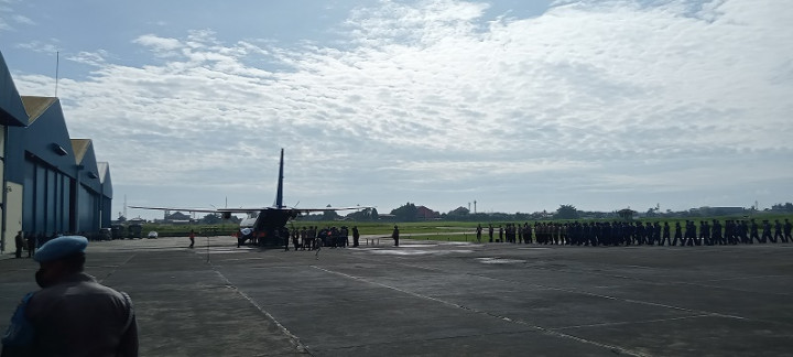 2 Jenazah Kecelakaan Helikopter Tiba di Mako Polisi Udara Pondok Cabe