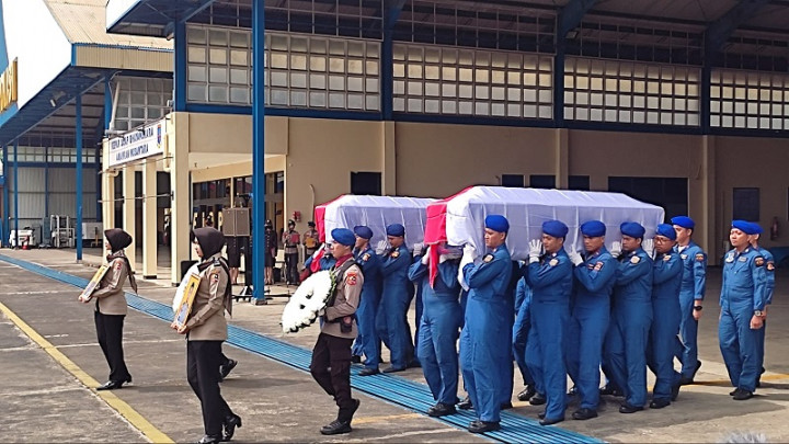 2 Jenazah Korban Helikopter Polri Jatuh Segera Diserahkan ke Keluarga