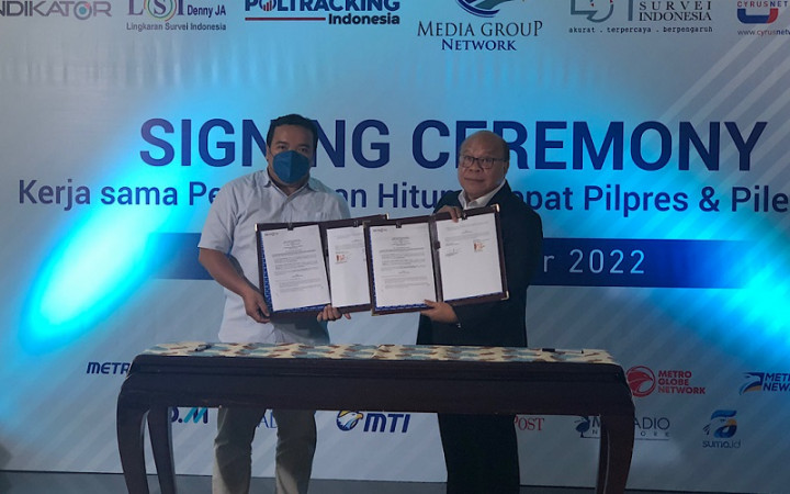 Media Group Network Gandeng 6 Lembaga Survei untuk Hitung Cepat Pemilu 2024