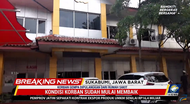 Korban Gempa Cianjur di Sejumlah RS Sudah Diperbolehkan Pulang