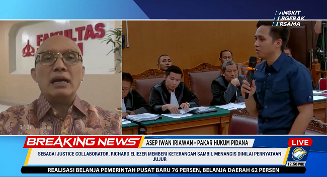 Pakar: Keterangan Bharada E Sambil Menangis Bisa Dinilai Pernyataan yang Jujur