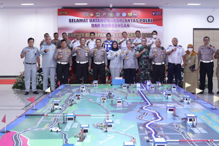 Jasa Raharja-Korlantas Polri Gelar Survei Kesiapan Operasi Lilin Candi 2022