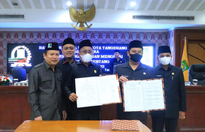 APBD 2023 Kota Tangerang Ditetapkan Sebesar Rp5,1 Triliun