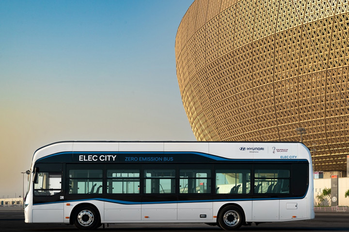 Hyundai Elec City, Bus Listrik Andalan Piala Dunia 2022