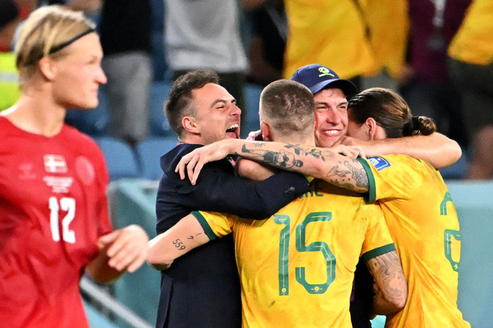 Australia Vs Denmark: Menang 1-0, Socceroos Wakil Asia Pertama ke 16 Besar