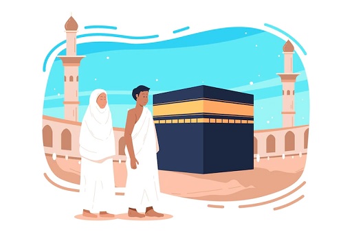 Ibadah Umrah/Haji. (Foto: Ilustrasi. Dok. Freepik.com)