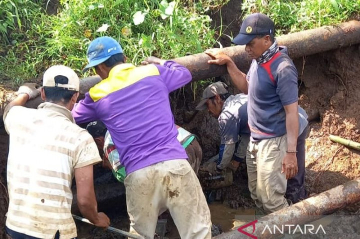 PDAM Cianjur Masih Berupaya Perbaiki Pipa Induk Rusak Akibat Gempa