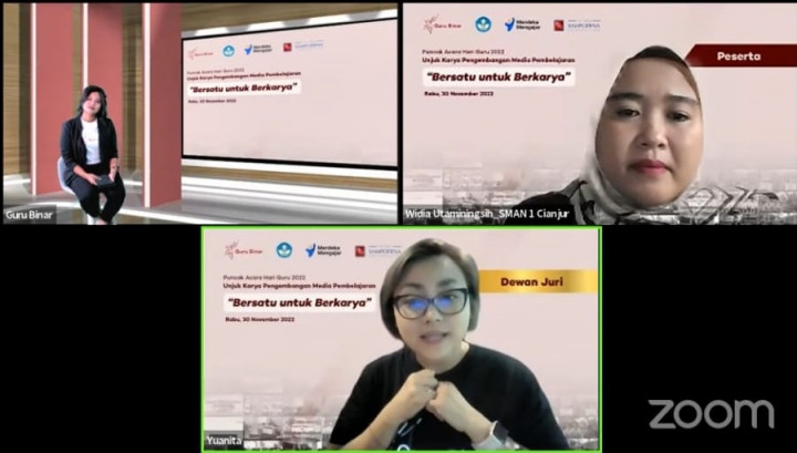 HGN 2022, Guru Binar Gelar Unjuk Karya Pengembangan Media Pembelajaran