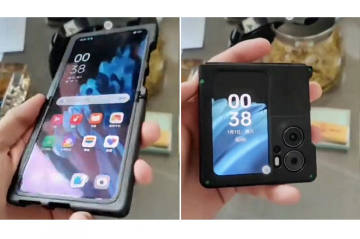 Video Bocorkan Oppo Find N2 Flip Beredar