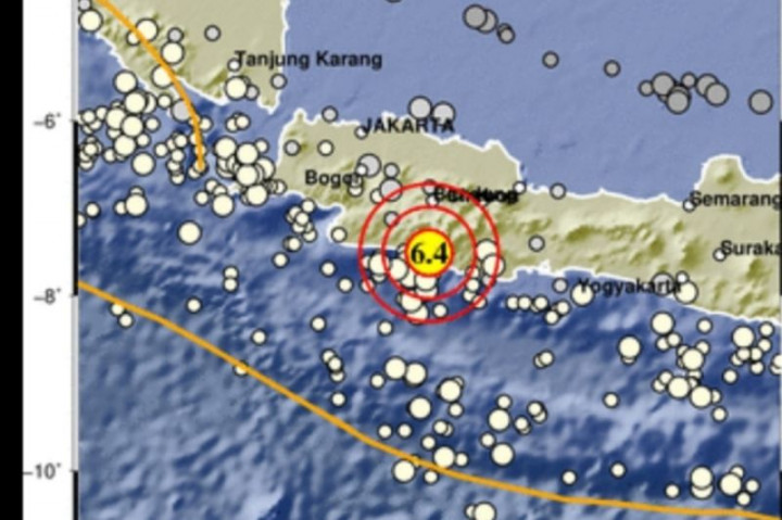 Cirebon hingga Bogor Rasakan Getaran Gempa M6,4 di Garut
