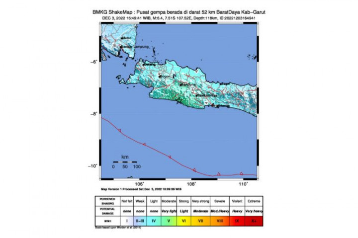 BMKG Tegaskan Gempa Garut Tidak Berhubungan dengan Gempa Cianjur